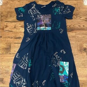 Vintage 80s Victorias TM dress Handmade